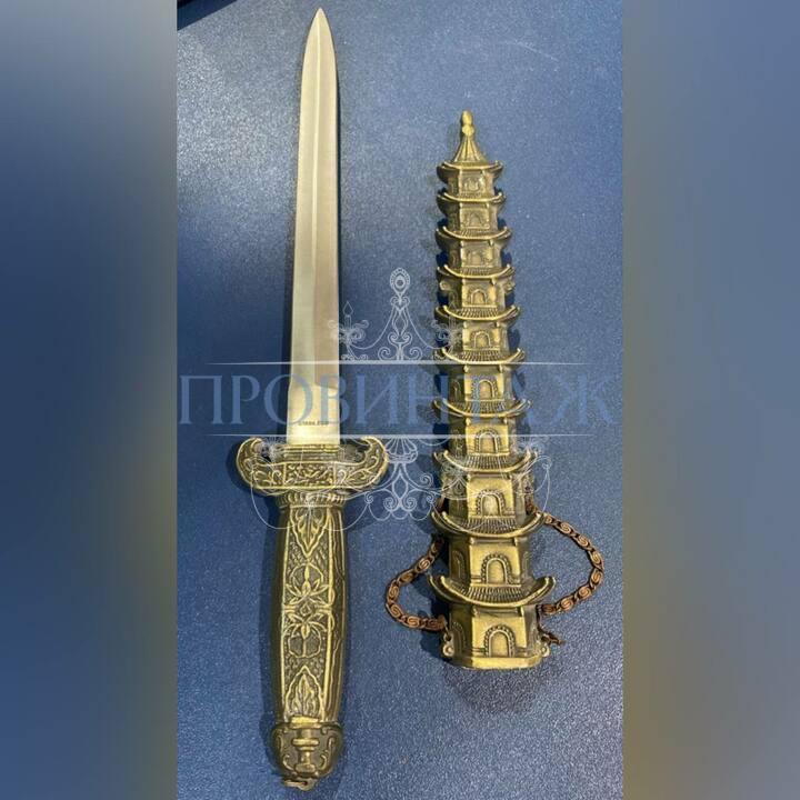 Кинжал декоративный/подарочный в восточном стиле 3 Кинжал декоративный/подарочный в восточном стиле 3