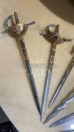 Комплект клуазоне/Набор декоративных шпаг (6 штук) 14