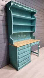 Бюро/Стол письменный с полками винтажный 17