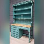 Бюро/Стол письменный с полками винтажный 11