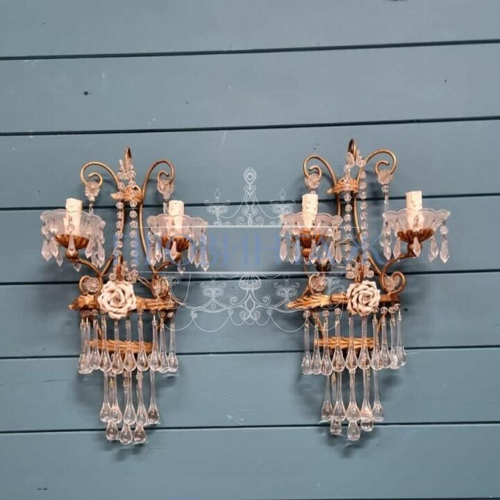 Бра 2 штуки винтажное 3 Бра 2 штуки винтажное 3