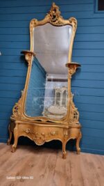 Трюмо/Консоль и зеркало в стиле венецианского барокко 15