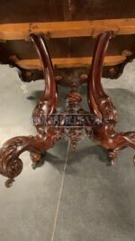 Стол старинный из махагона 10