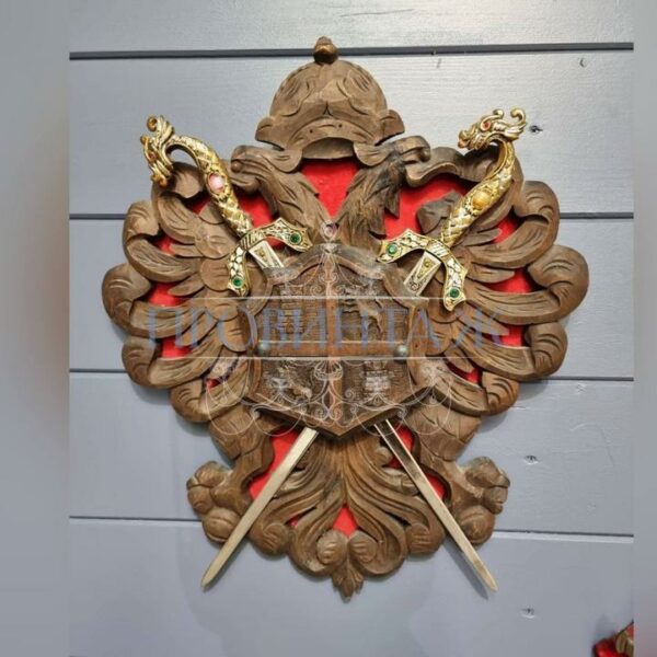 Декоративный элемент/Герб и шпага 2 штуки 2