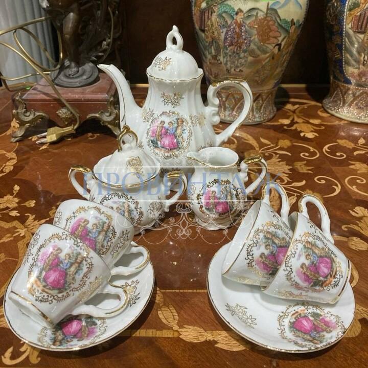Сервиз чайный/кофейный винтажный 3 Сервиз чайный/кофейный винтажный 3