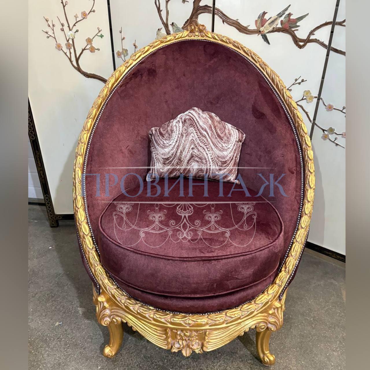 Канапе/Кресло в стиле венецианского барокко 3 Канапе/Кресло в стиле венецианского барокко 3