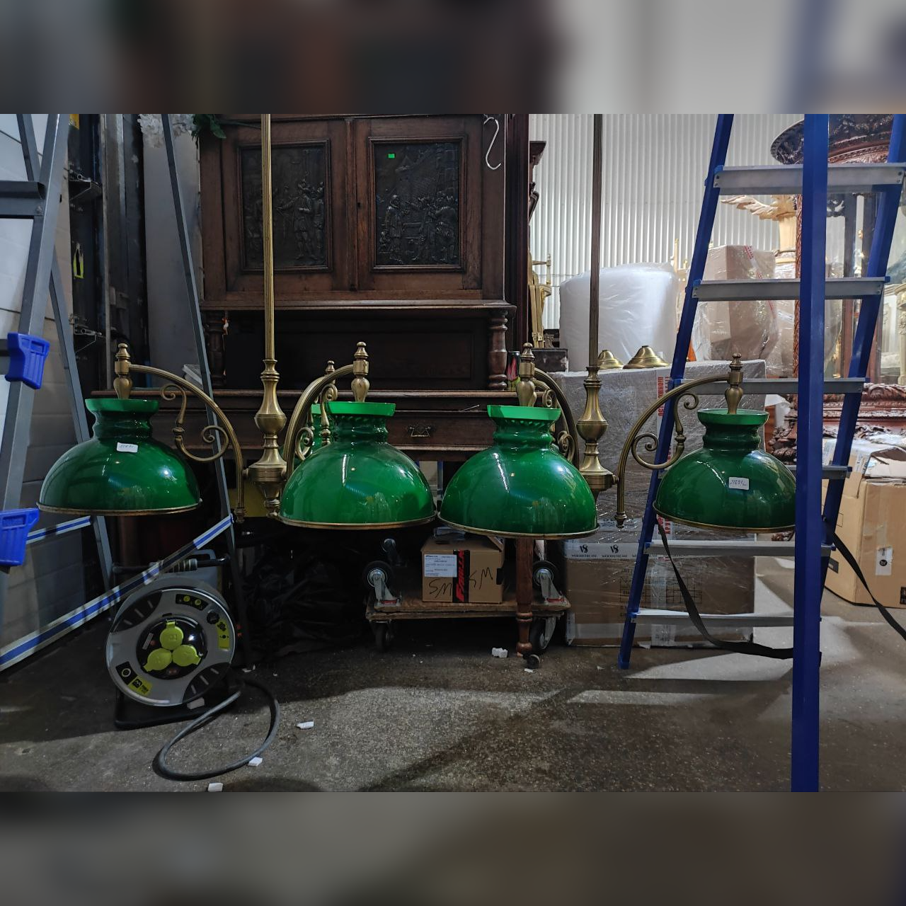 Люстра винтажная 2 штуки