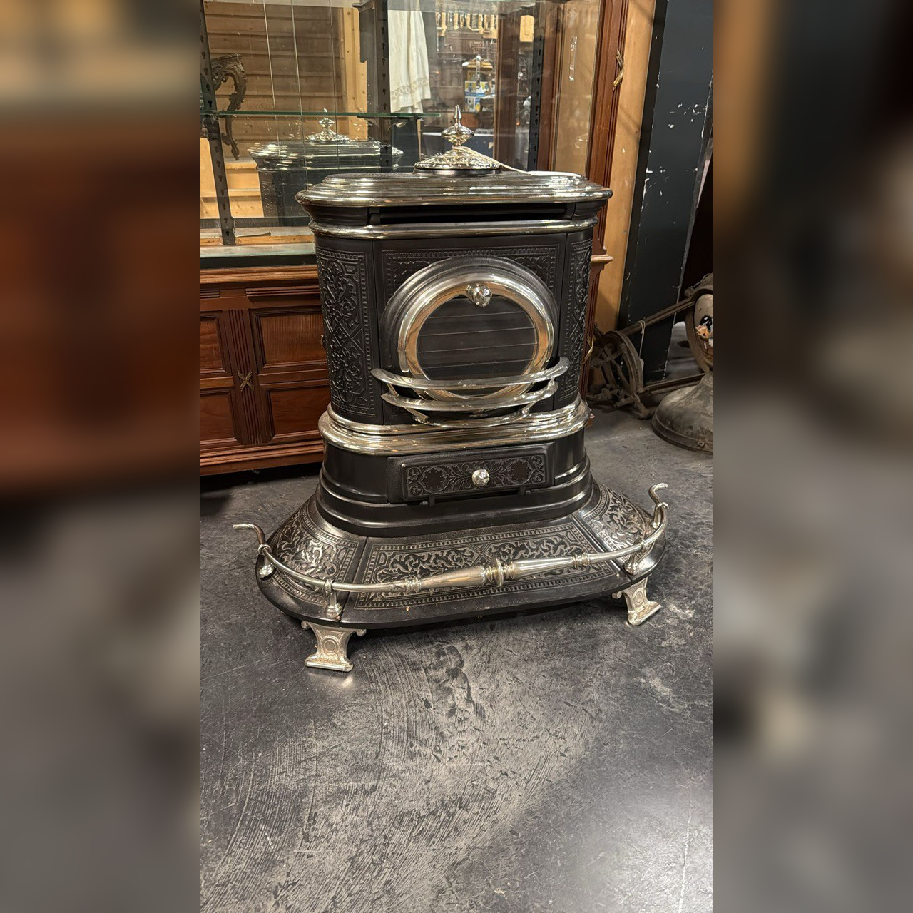 Стол письменный винтажный 10