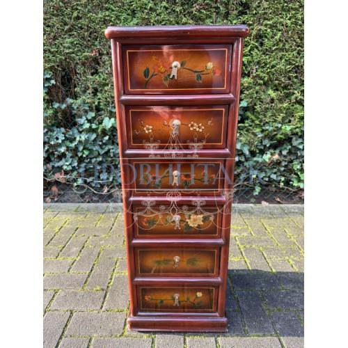 Комод высокий в стиле шинуазри