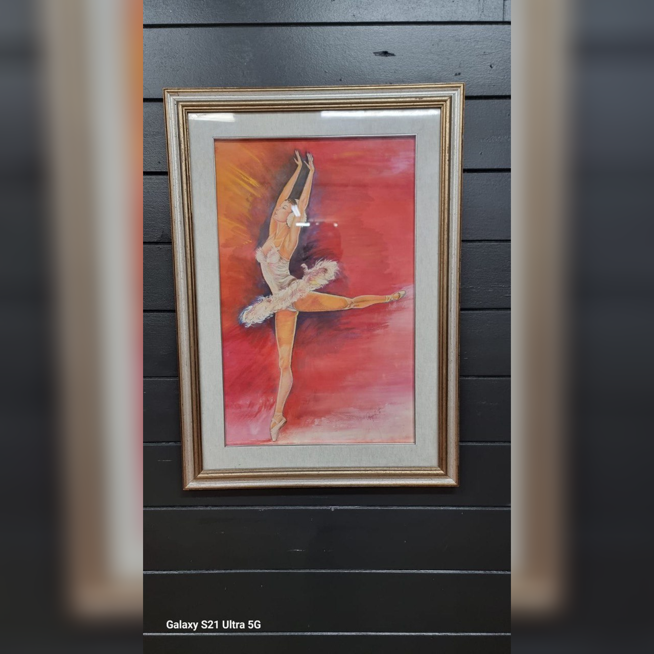 Картина винтажная Балерина 3 Картина винтажная Балерина 3