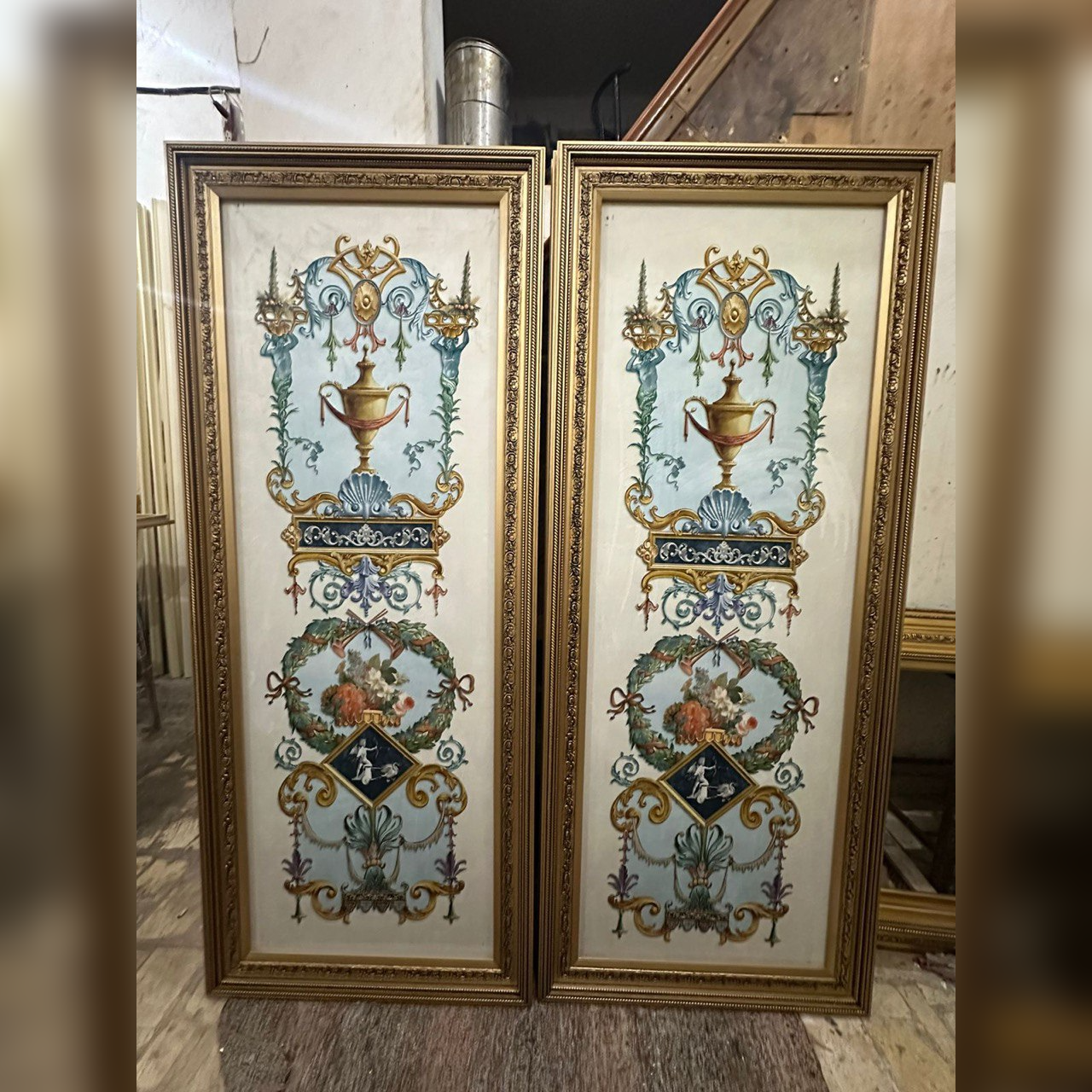 Картина/Панно винтажное 2 штуки 3 Картина/Панно винтажное 2 штуки 3