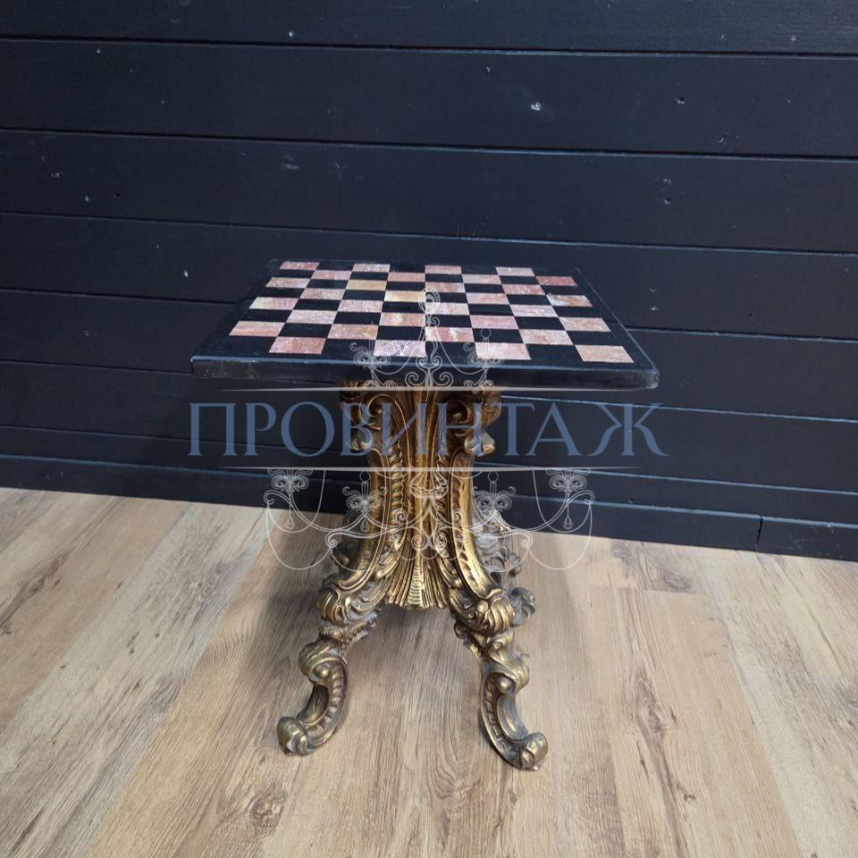 Стол шахматный в стиле венецианского барокко