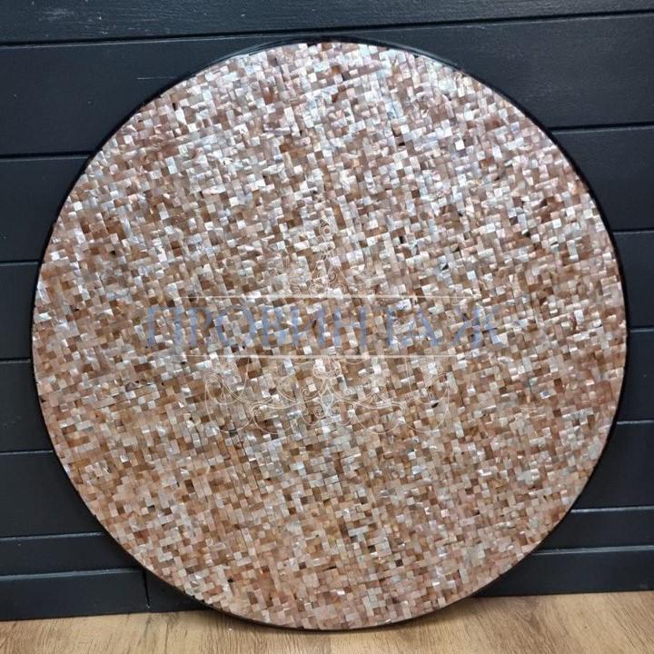 Столешница круглая винтажная