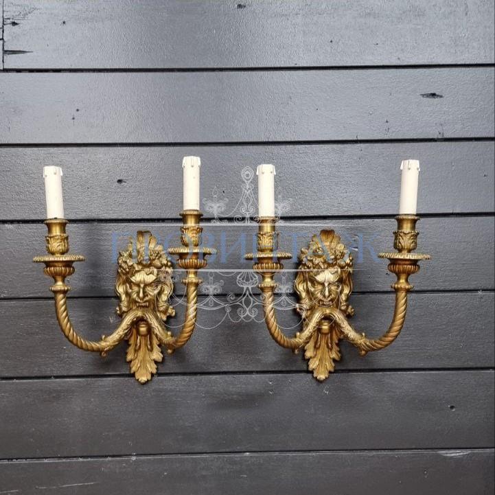 Бра 2 штуки винтажное