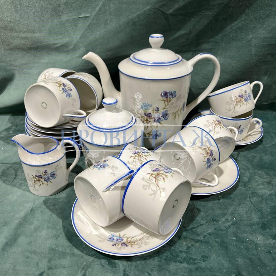 Набор: Креманка с крышкой 6 штук на подносе Limoges 12