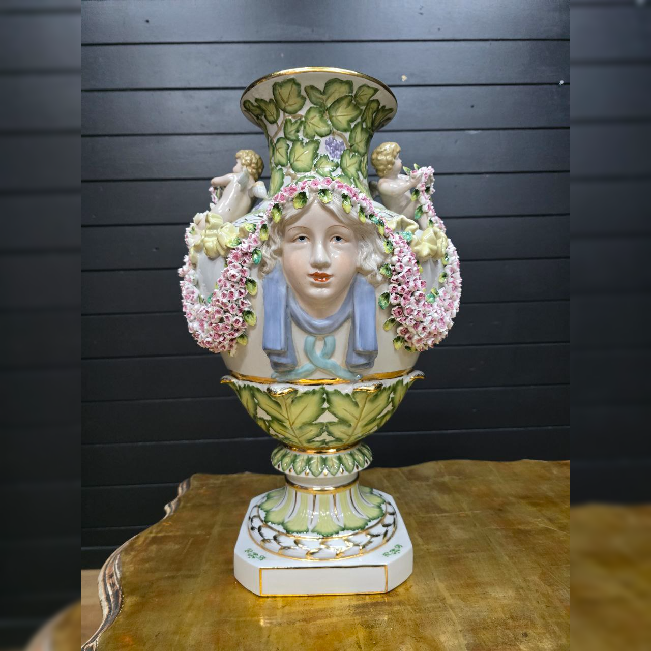 Ваза в стиле венецианского барокко 3 Ваза в стиле венецианского барокко 3