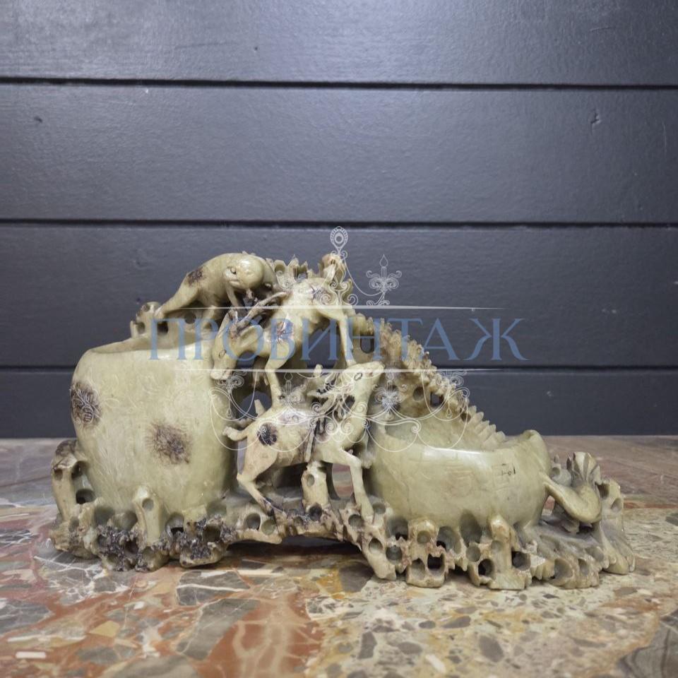 Чернильница в форме головы рыцаря 15