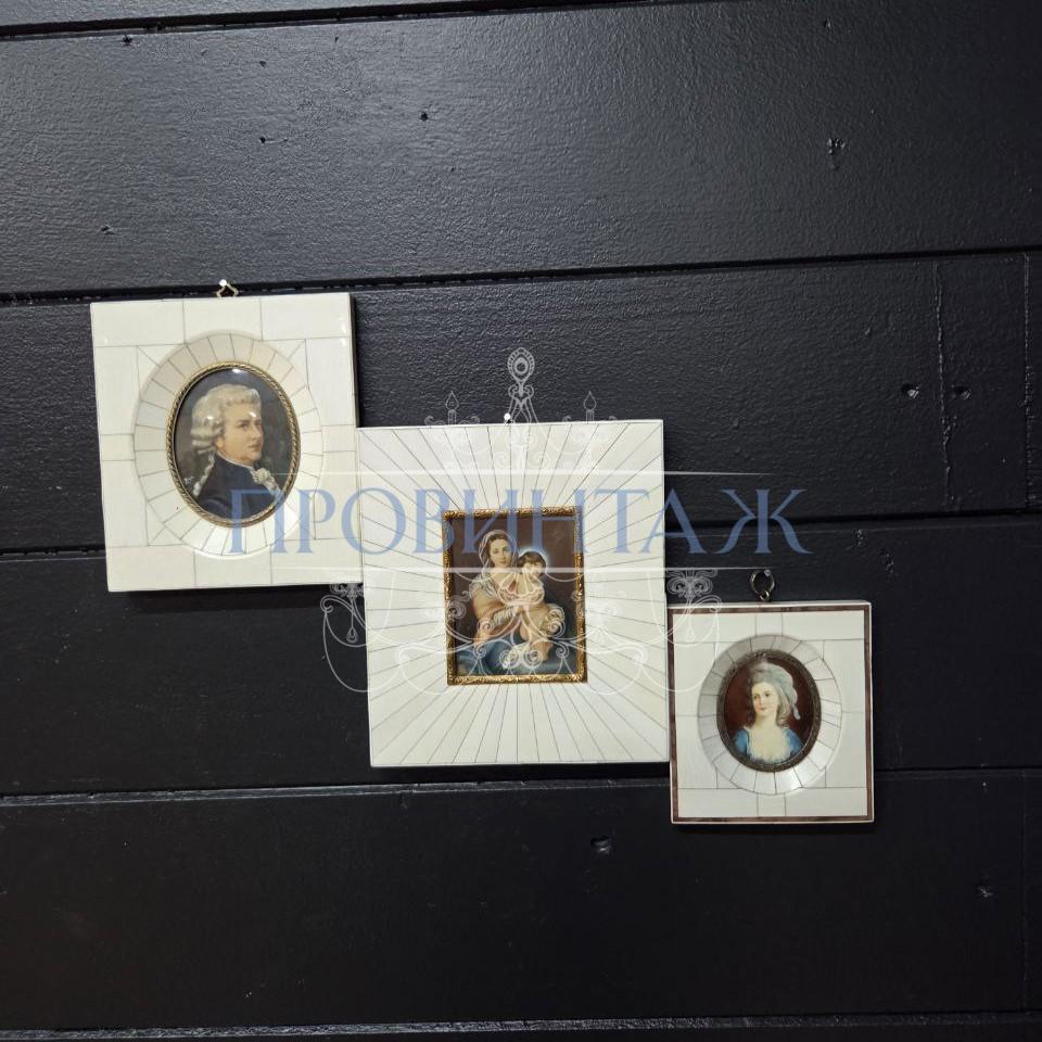 Набор: Картина/Портрет 3 штуки