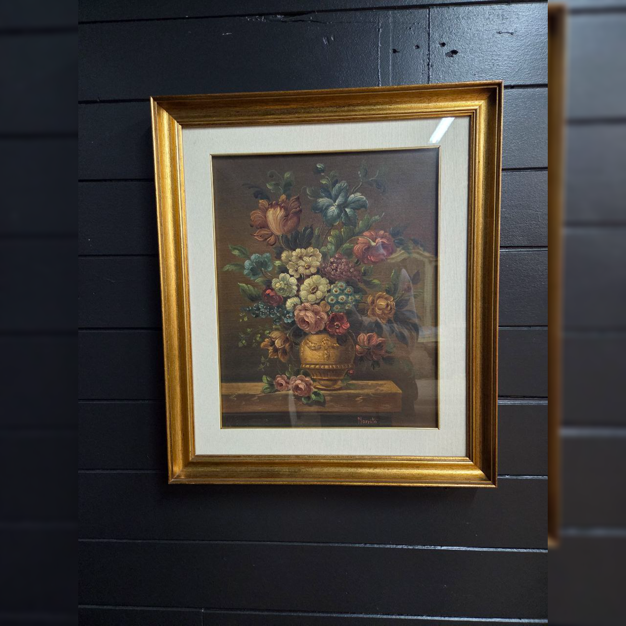 Картина винтажная Цветы