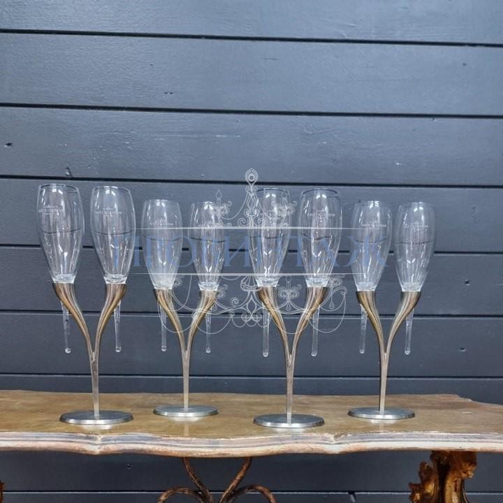 Бокал/Фужер на подставке 4 штуки 3 Бокал/Фужер на подставке 4 штуки 3