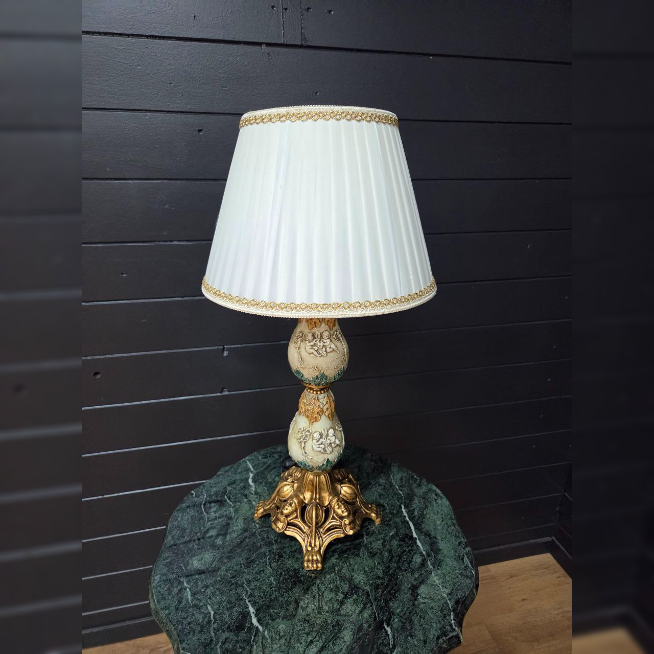 Лампа настольная в стиле венецианского барокко