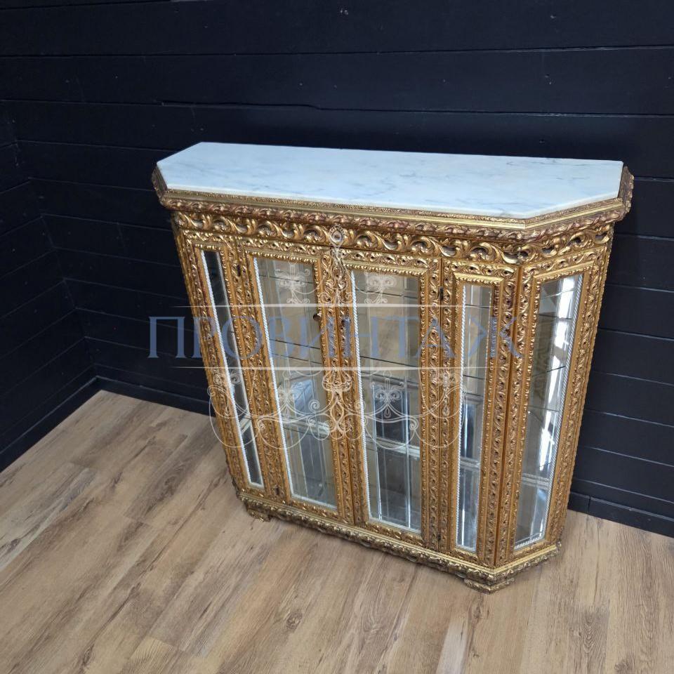 Тумба/Витрина в стиле венецианского барокко