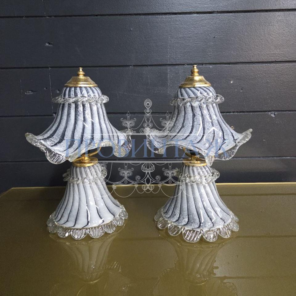 Лампа настольная винтажная 2 штуки