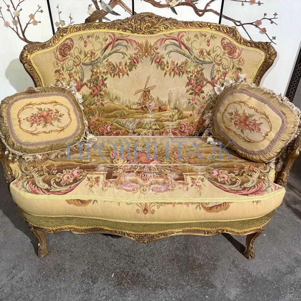 Диван/Софа/Банкетка в стиле венецианского барокко 3 Диван/Софа/Банкетка в стиле венецианского барокко 3