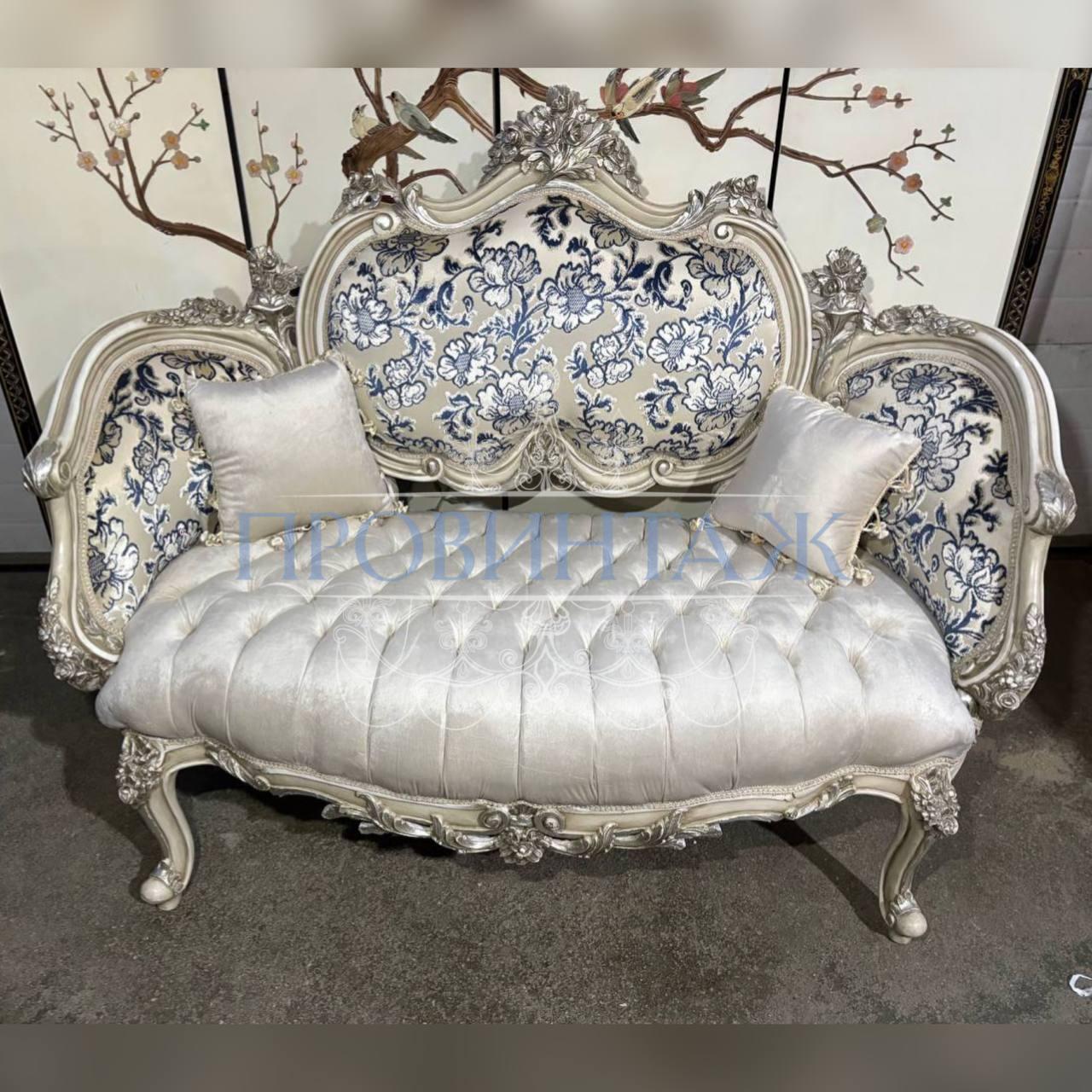 Диван в стиле венецианского барокко 3 Диван в стиле венецианского барокко 3