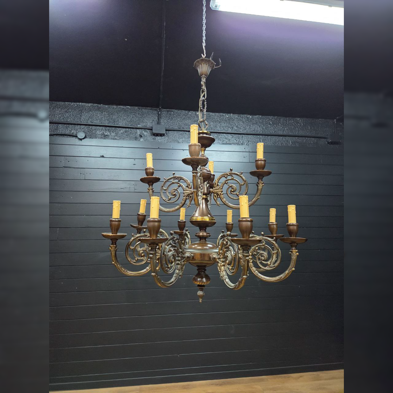 Люстра винтажная