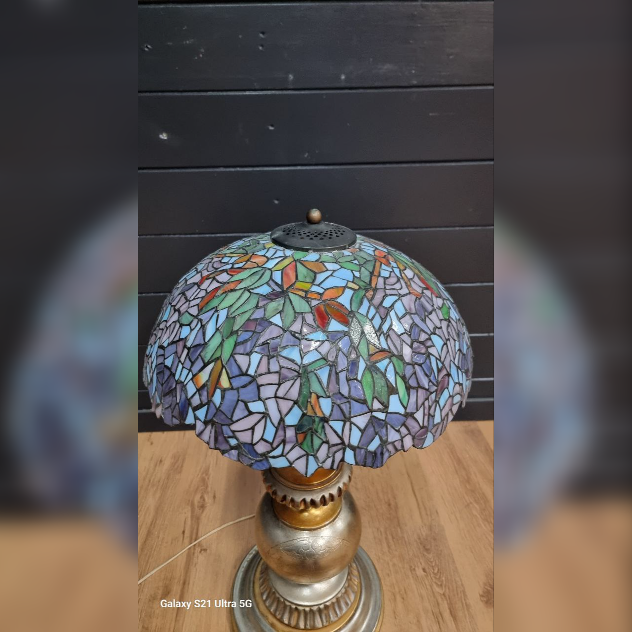 Лампа настольная винтажная