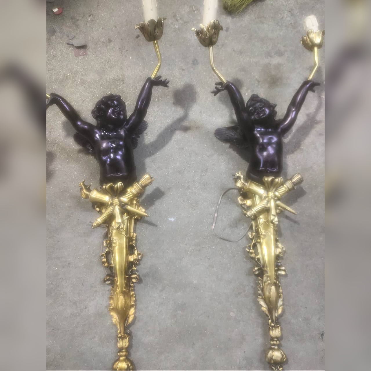 Бра с путти в стиле венецианского барокко 2 штуки 3 Бра с путти в стиле венецианского барокко 2 штуки 3