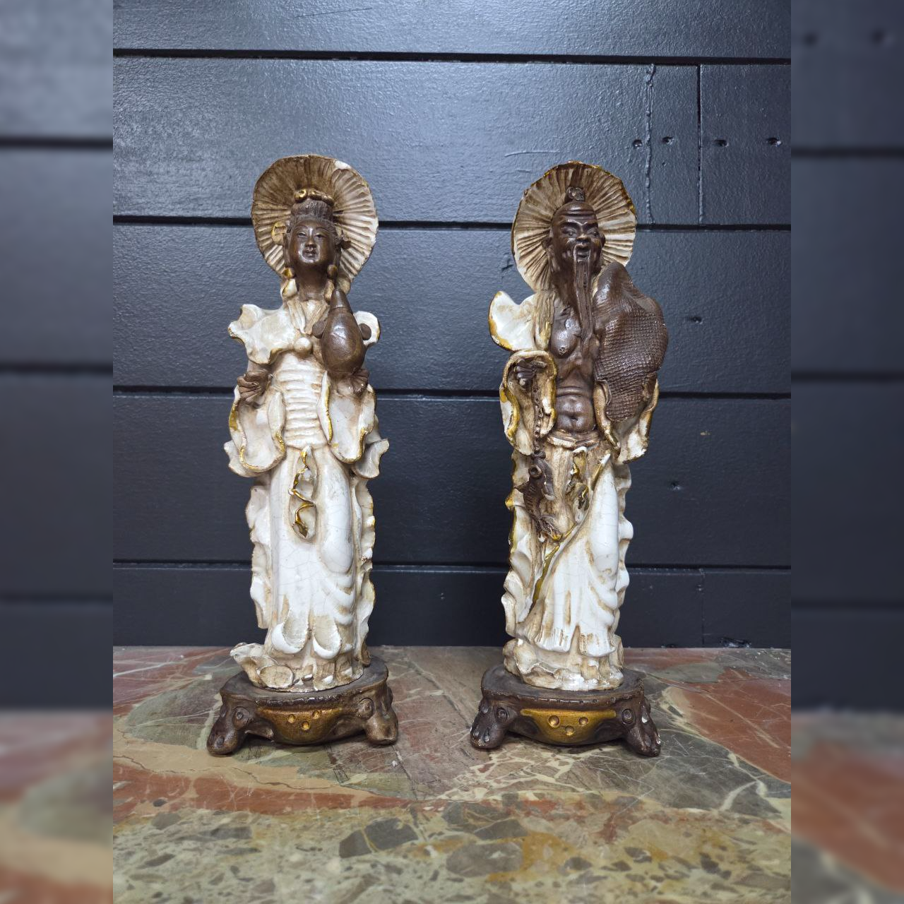 Комплект: Тарелка декоративная в стиле шинуазри 3 штуки 23