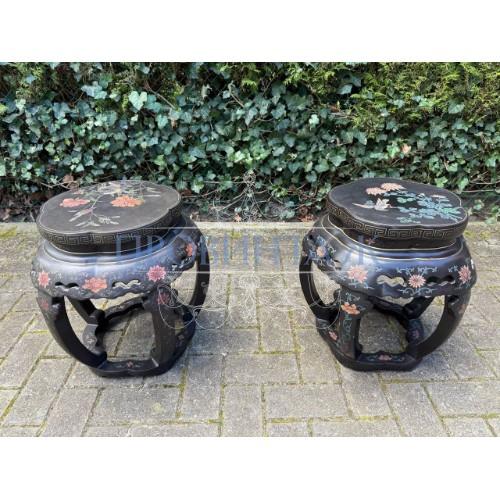 Подставка в стиле шинуазри 2 штуки