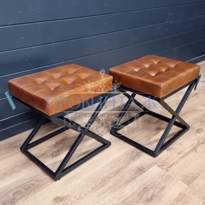 Пуф/Табурет винтажный 2 штуки