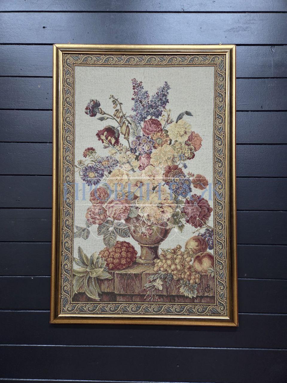 Картина/Гобелен в раме Цветы