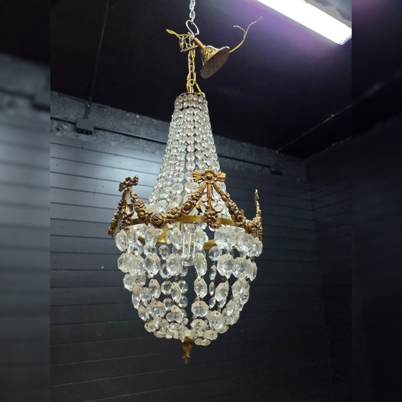 Люстра винтажная