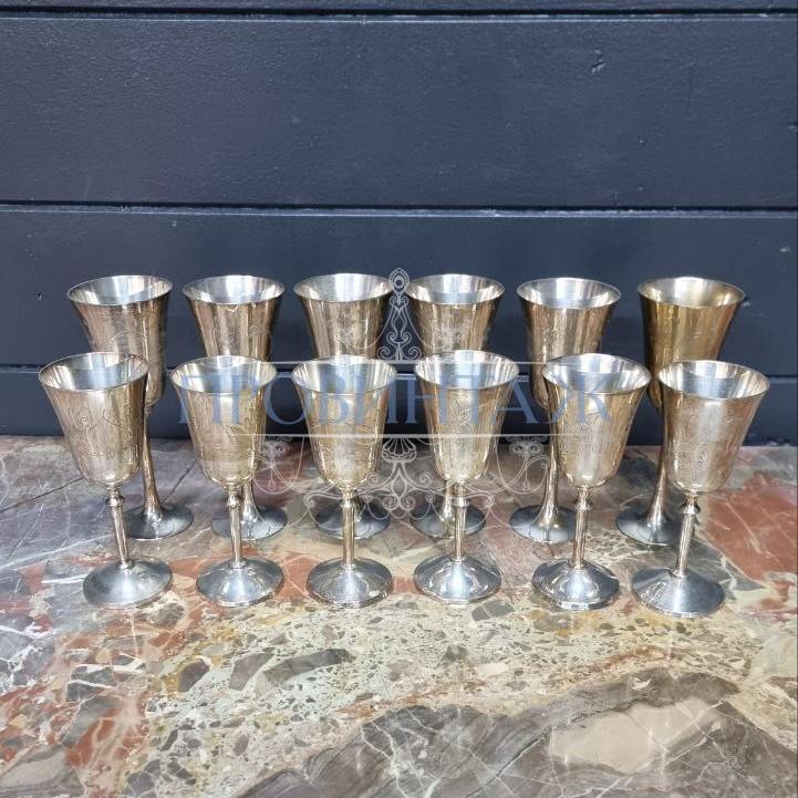 Подсвечник с ручкой винтажный 19