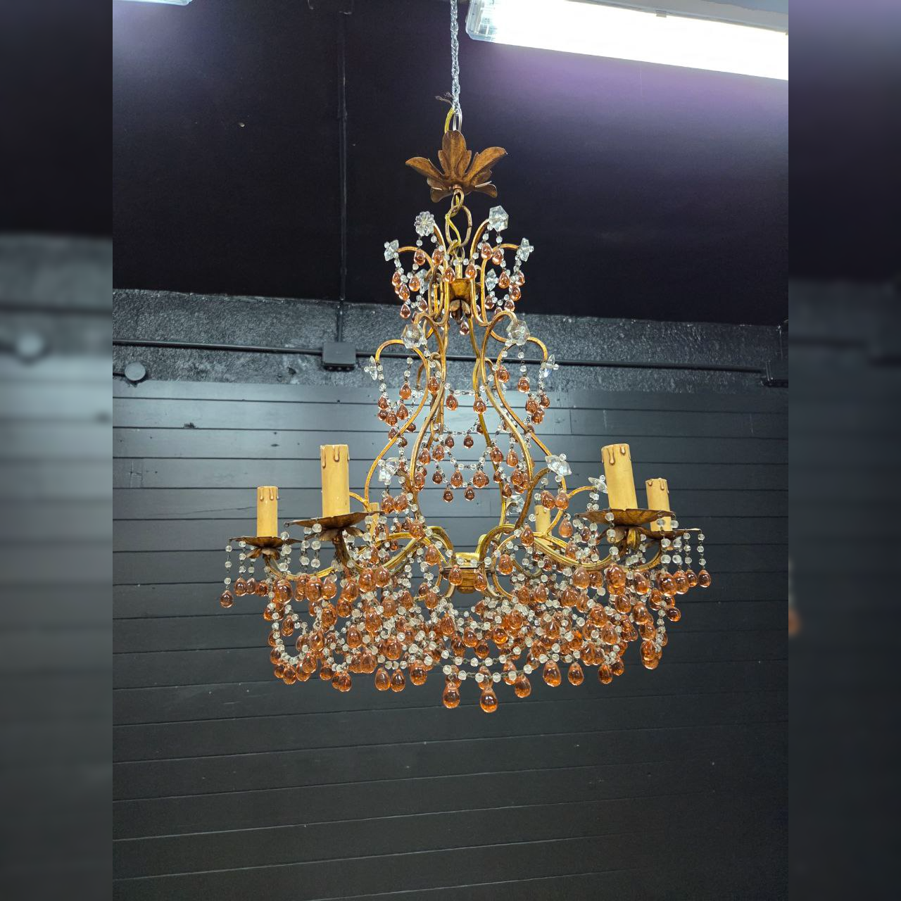 Люстра винтажная