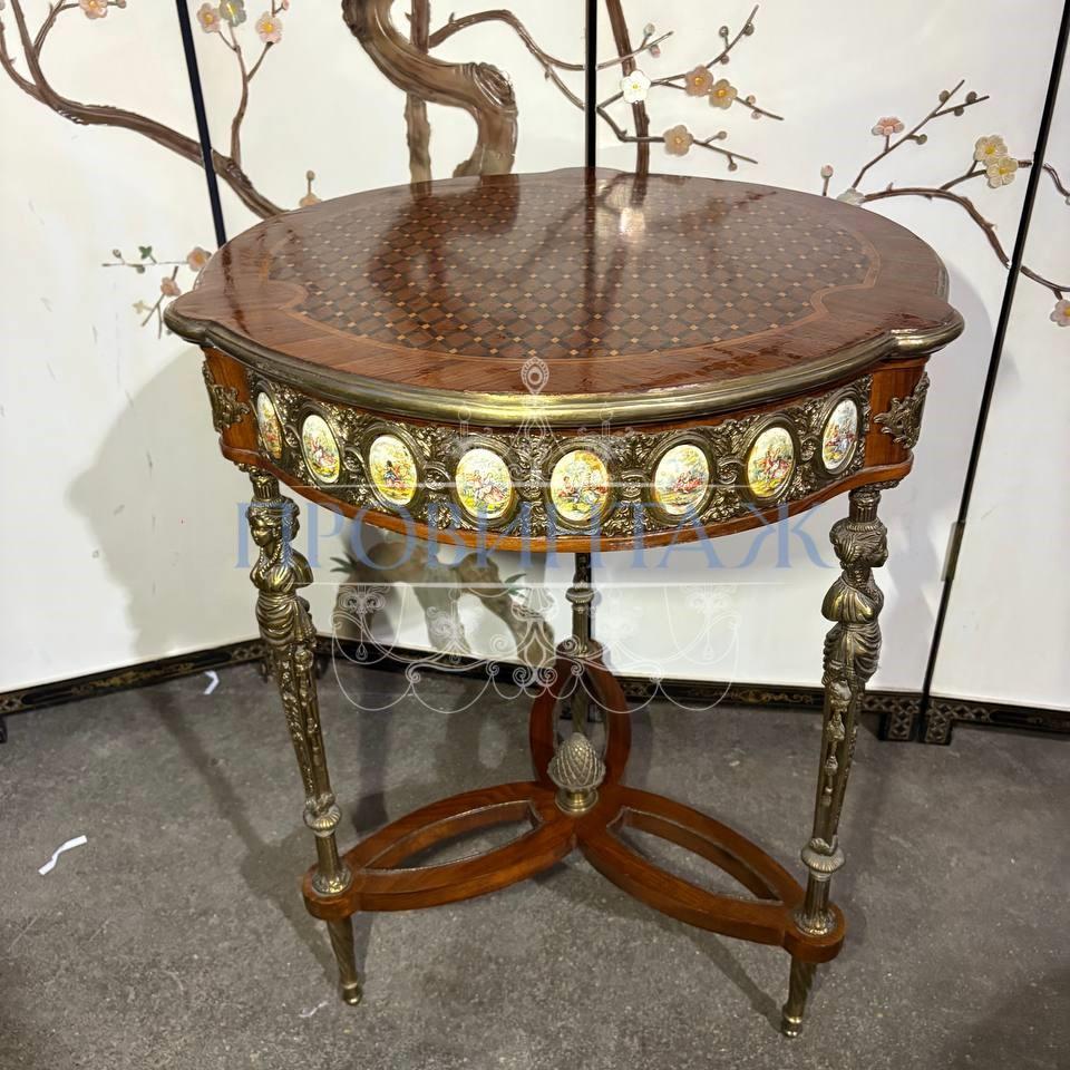 Ваза с крышкой в стиле шинуазри 2 штуки 11