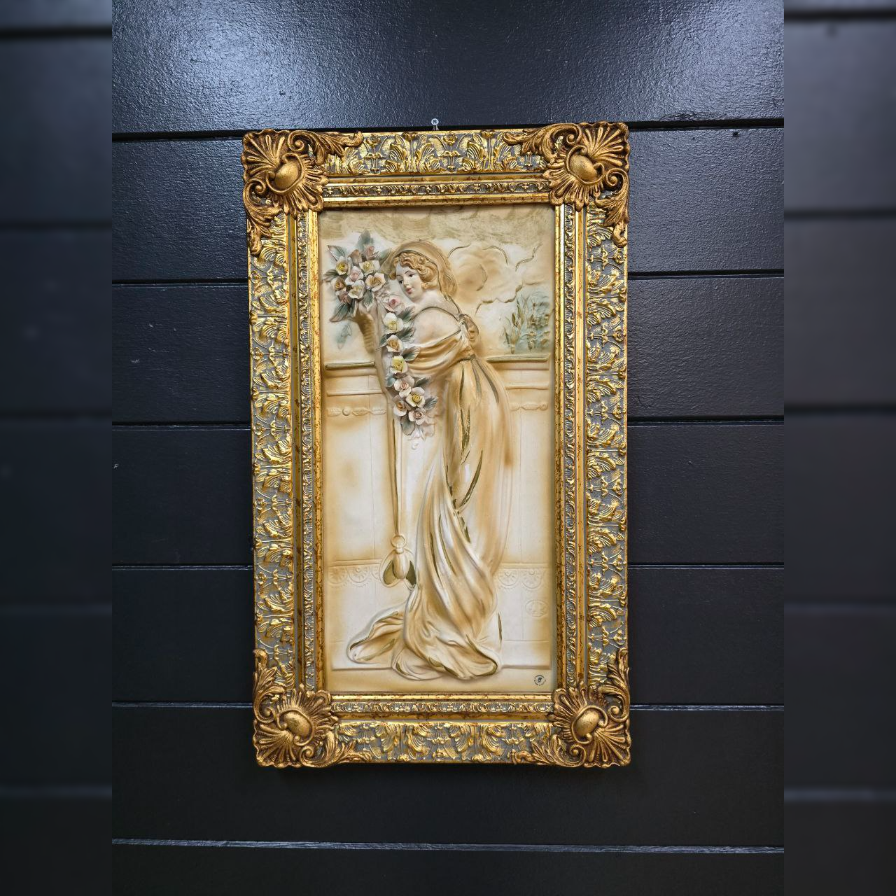 Зеркало настенное в стиле барокко 19