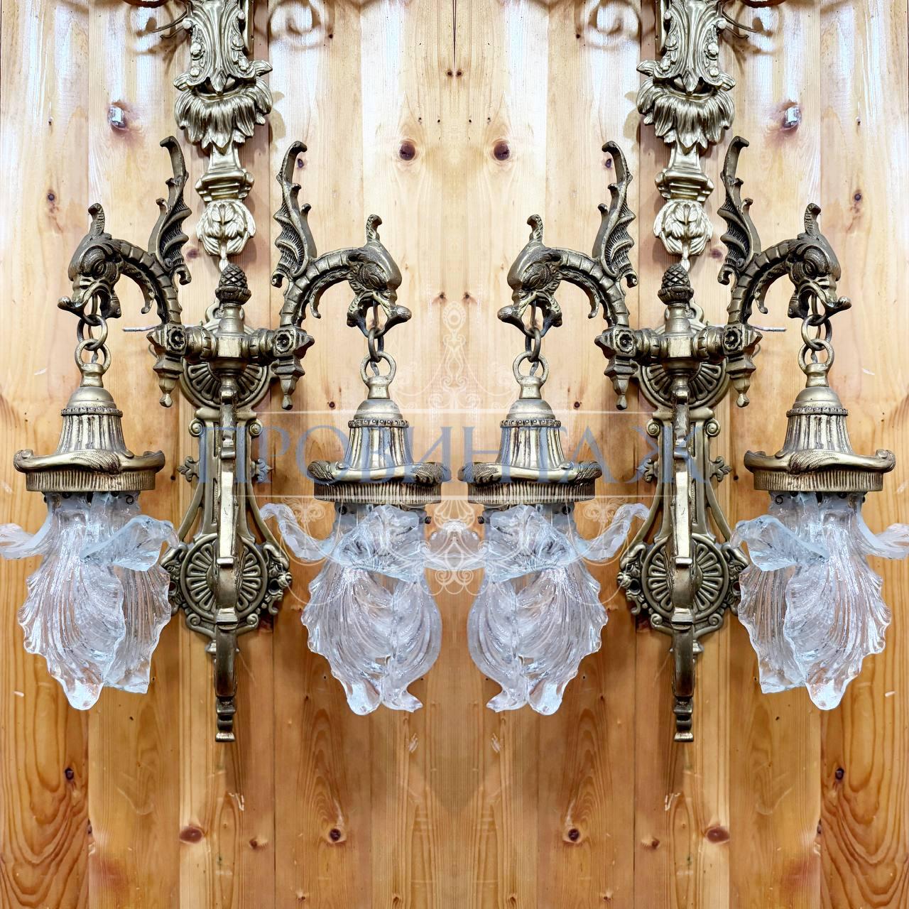 Бра 2 штуки винтажное