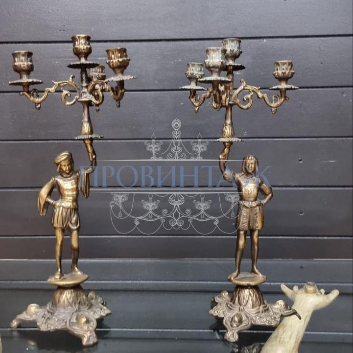 Подсвечник винтажный 2 штуки 3 Подсвечник винтажный 2 штуки 3