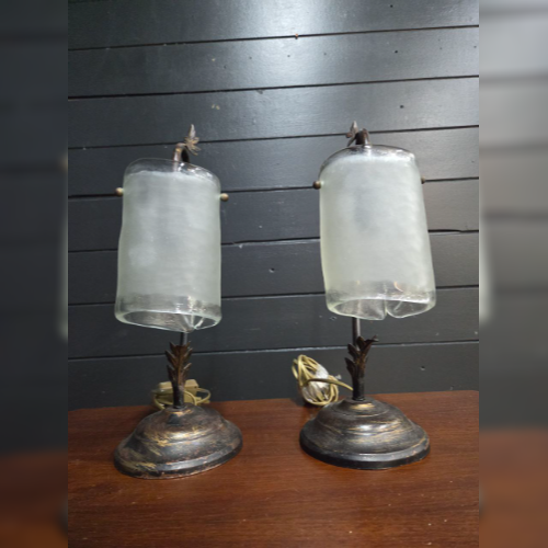 Лампа настольная винтажная 2 штуки