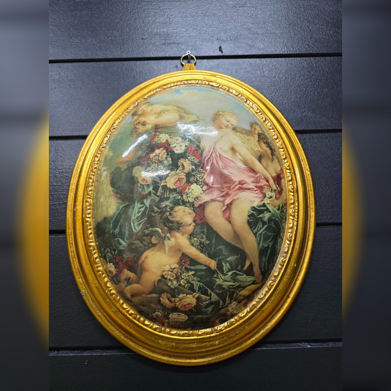 Картина винтажная/Портрет Девушка 14