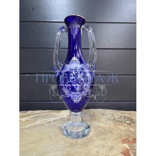 Ваза с крышкой в стиле шинуазри 23