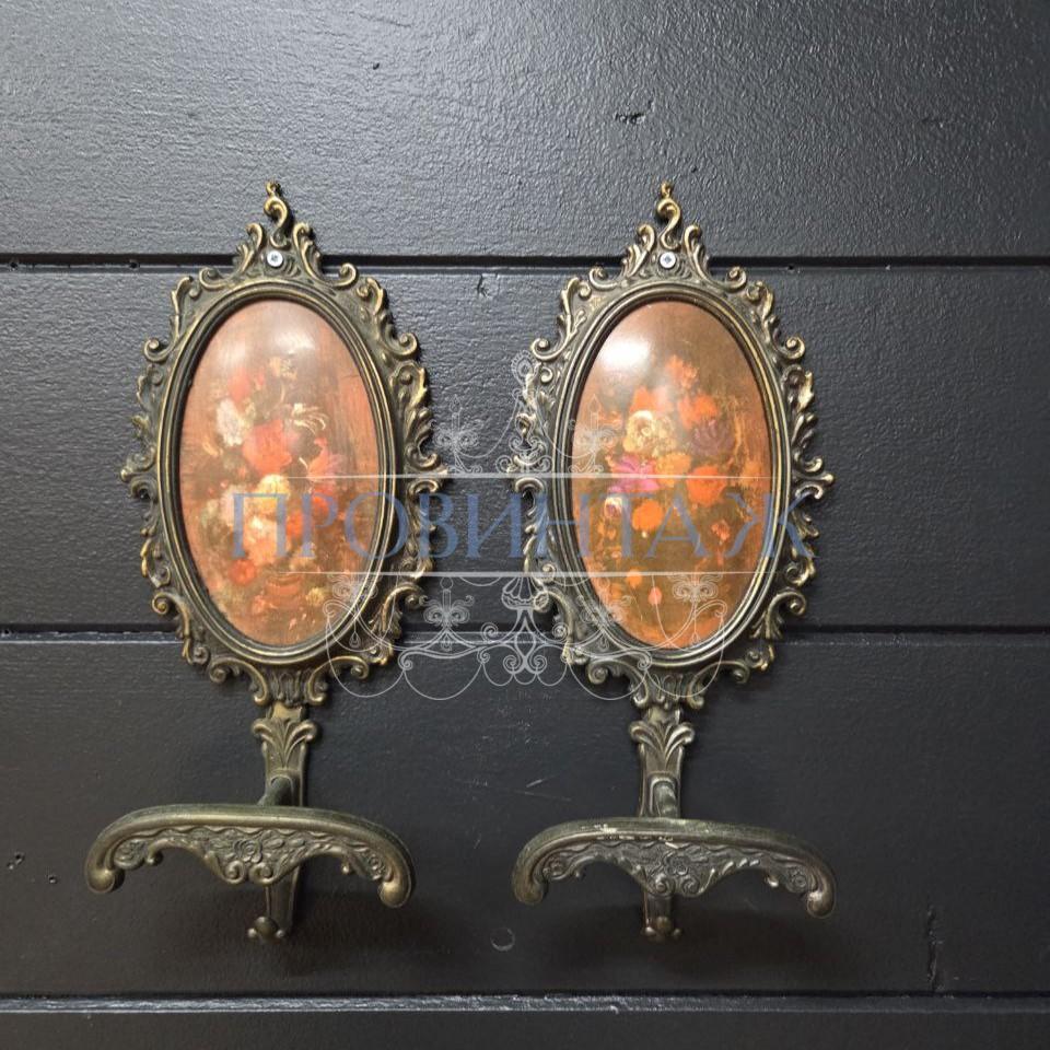 Стол/Подставка со стеклянной столешницей 2 штуки 17