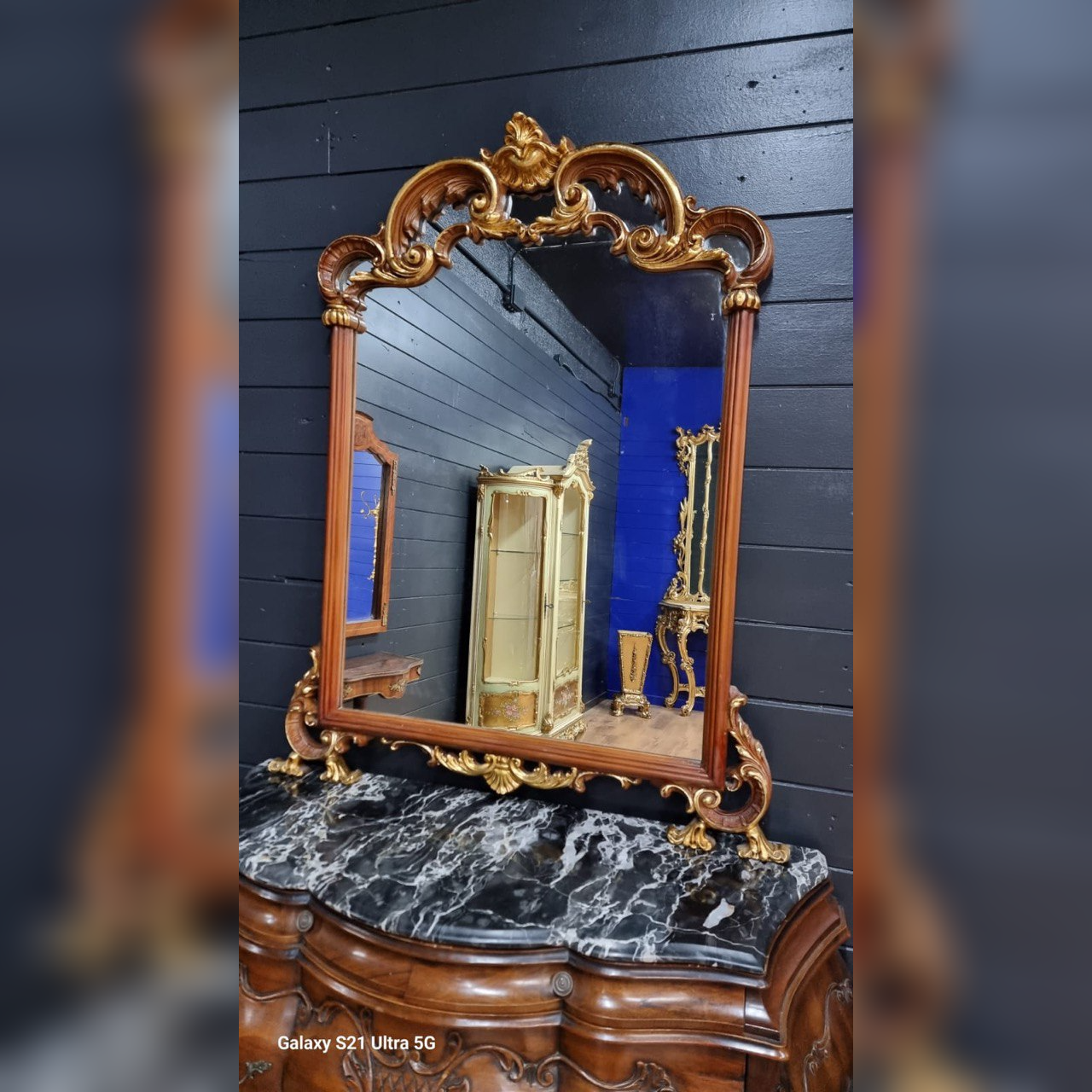 Зеркало в стиле венецианского барокко 3 Зеркало в стиле венецианского барокко 3