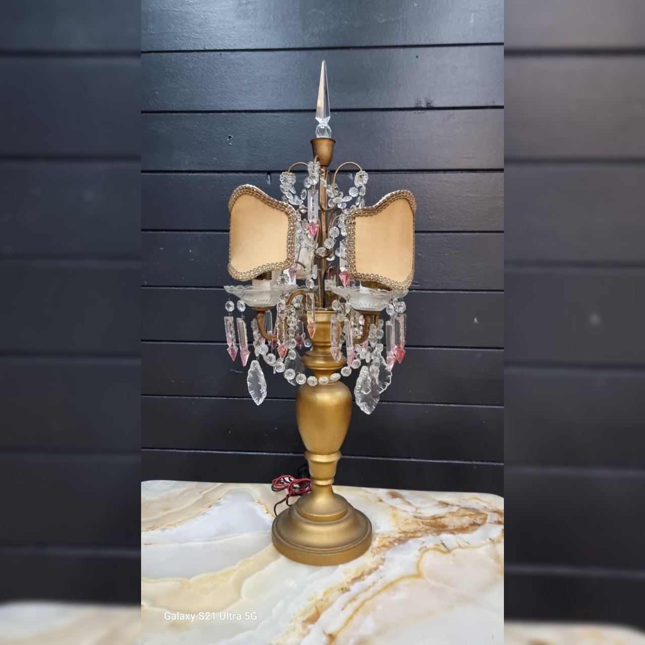 Лампа настольная в форме подсвечника/Жирандоль