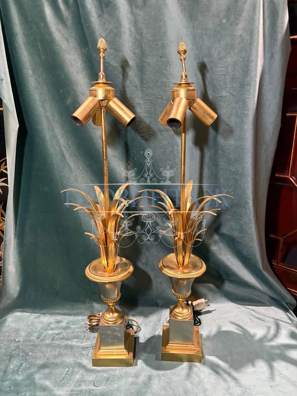 Лампа настольная винтажная 2 штуки